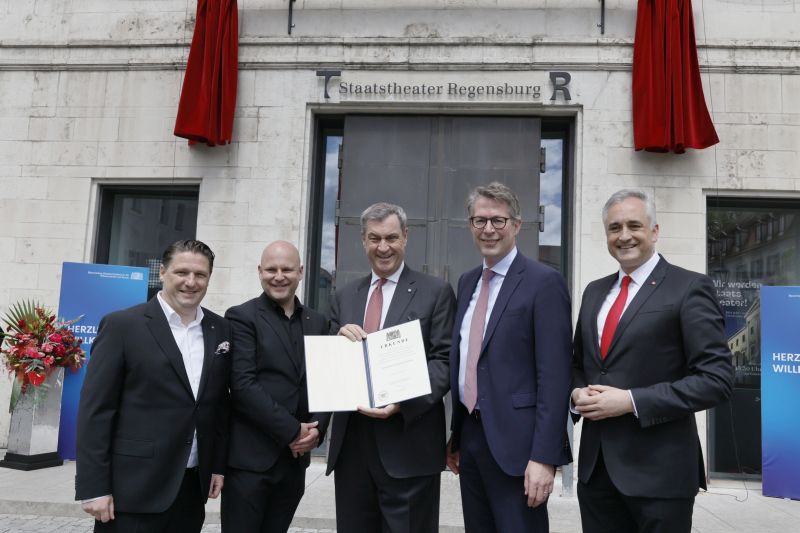 Theater Regensburg zum Staatstheater ernannt