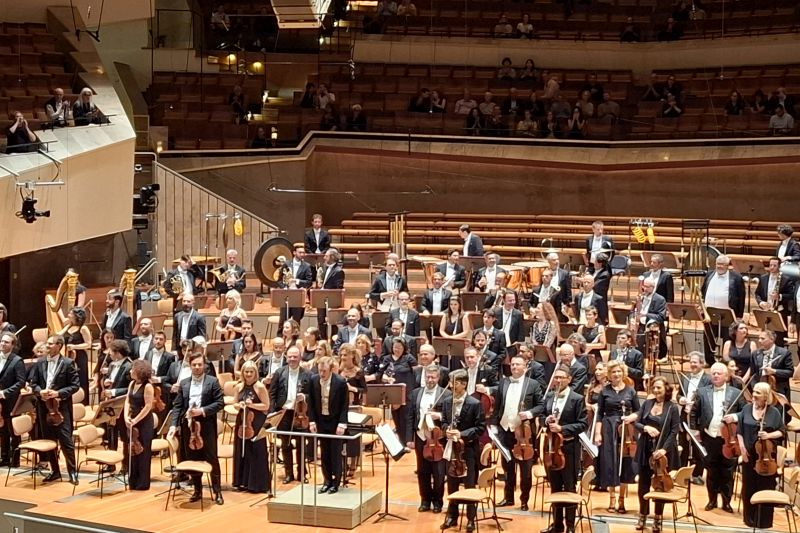 Orchestra dell'Accademia Nazionale di Santa Cecilia mit Daniel Harding, Musikfest Berlin 2025 (Foto: © Corina Kolbe)