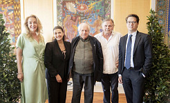 Verleihung Salzburger Festspielnadel an Grigory Sokolov (M.)